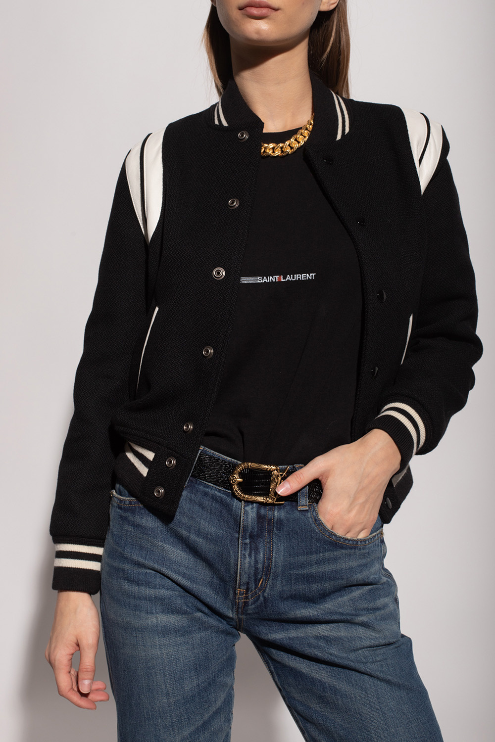 Ysl on sale bomber jacket